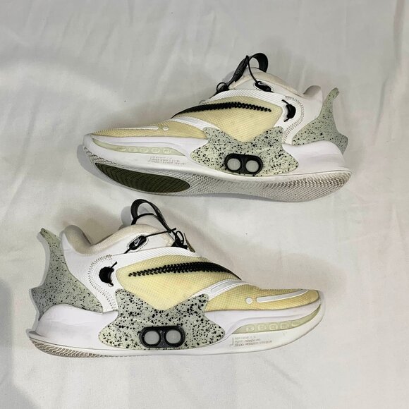 Nike Adapt BB 2.0 Oreo White Black Speckle Auto Lacing Basketball Shoes Size 8.5 - Picture 5 of 16
